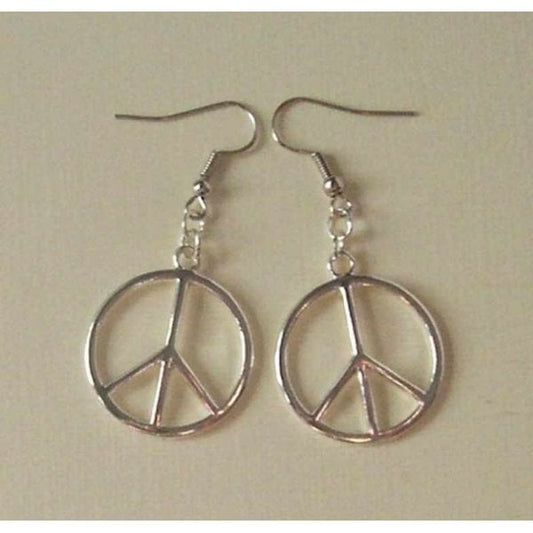 GP Peace Sign Earrings