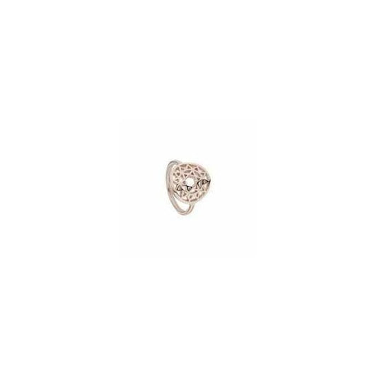 Rose Gold Plated Heart Chakra Ring - Size Small