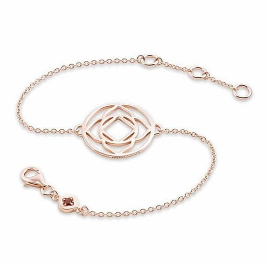 Rose Gold Plated Chakra Bracelet