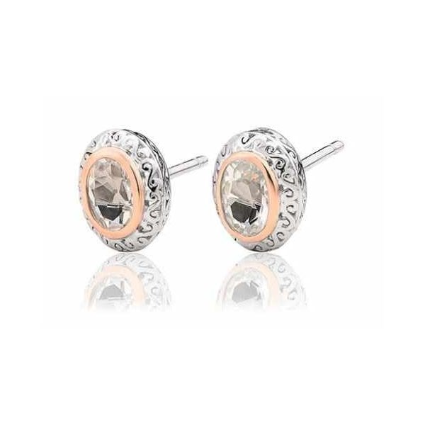Looking Glass Stud Earrings