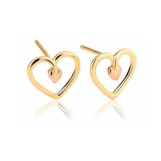 Tree of Life® Heart Stud Earrings