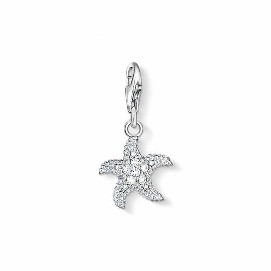 EX-DISPLAY Charm pendant "starfish" - TWO TONE
