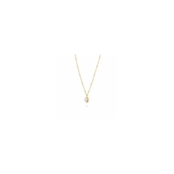 18ct GP Howlite Healing Necklace