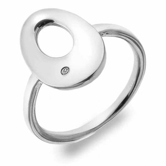 Emerge Open Oval Ring - size N
