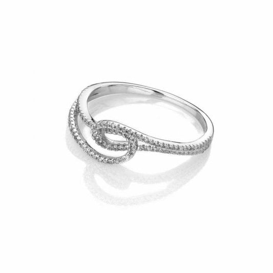 Flow Ring - White Gold - SIZE N