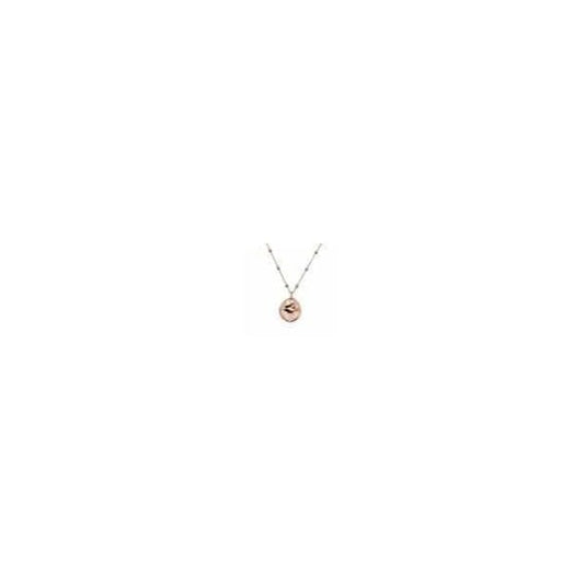 Touch Circle Pendant Rose Gold