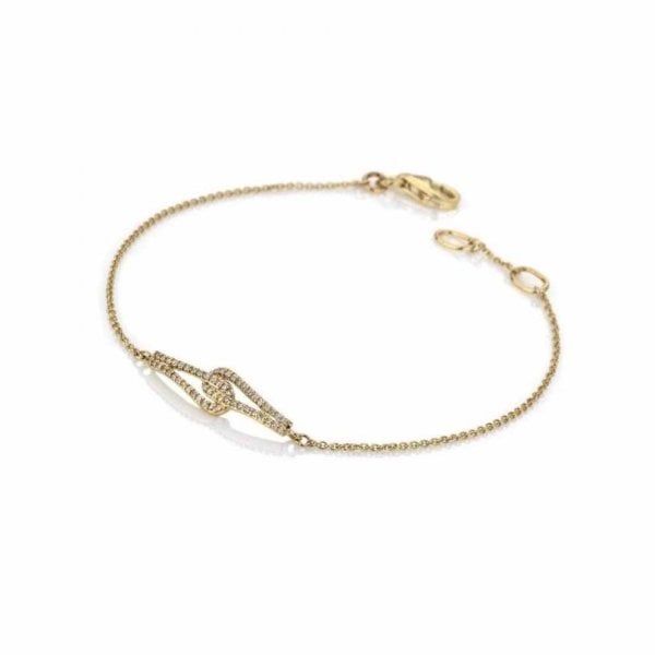 Flow Bracelet - 9ct Yellow Gold