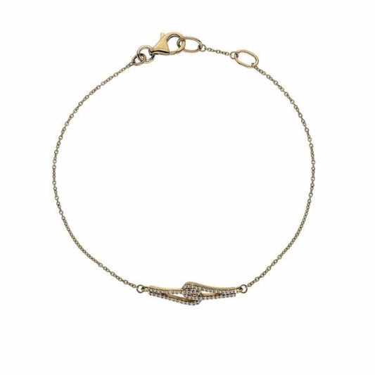Flow Bracelet - 9ct Yellow Gold