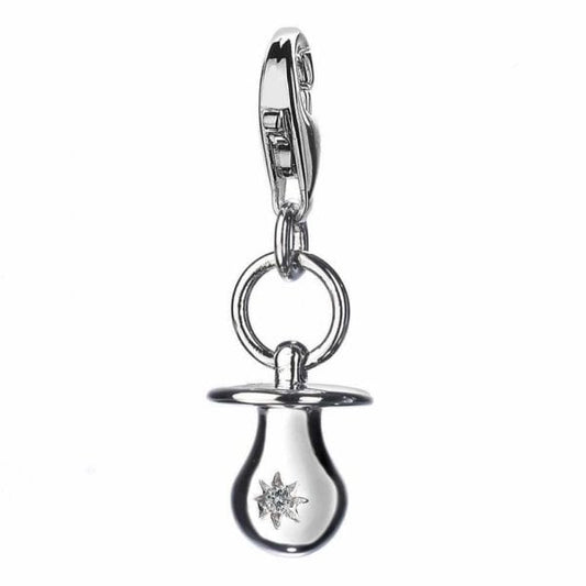 Yummy Mummy Silver Charm