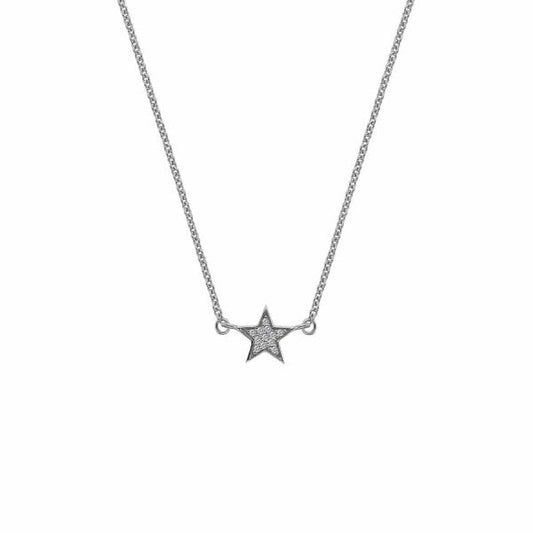 Glint Necklace - White Gold