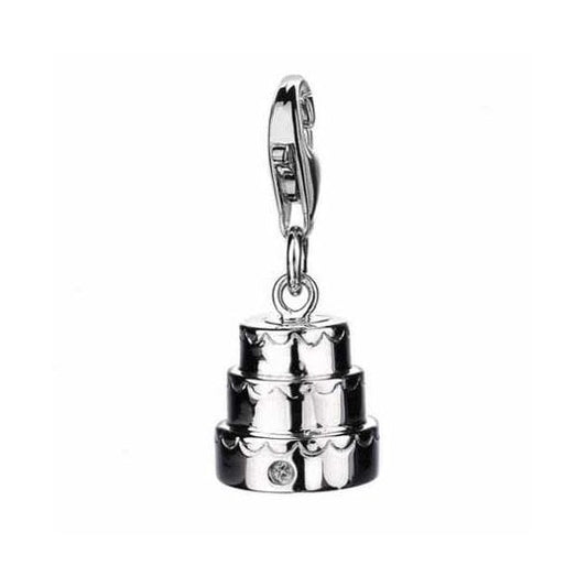 Icing on the Cake Silver Charm