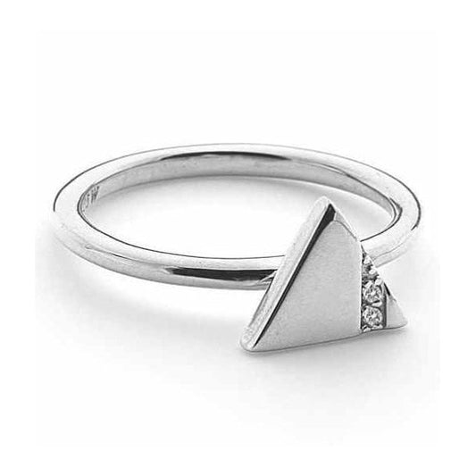 EX-DISPLAY Silhouette Triangle Ring SIZE M