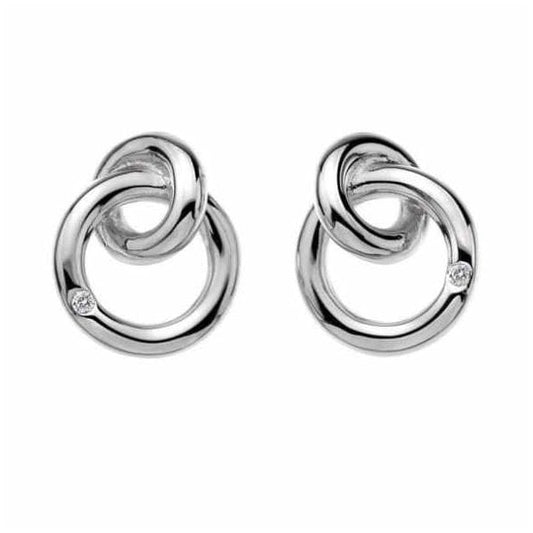 Interlocking Eternity Earrings