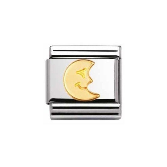 Gold Moon Charm