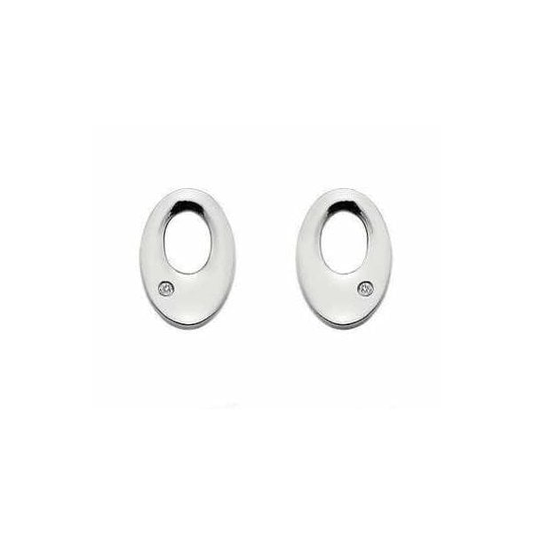 Emerge Open Oval Earrings