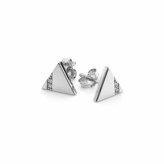 Silhouette Triangle Earrings