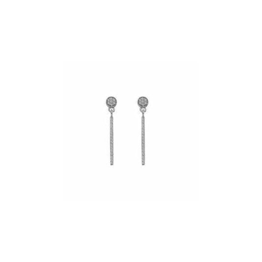 Tranquility Earrings - White Gold