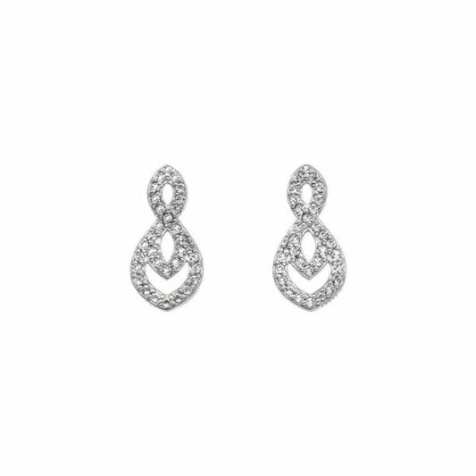 Harmony White Topaz Earrings