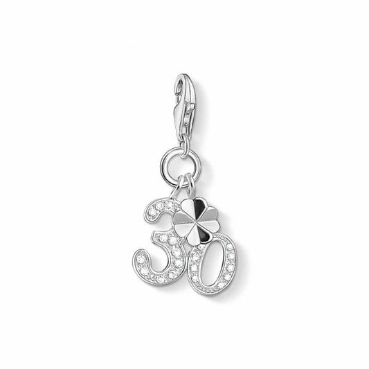 Charm pendant "30"