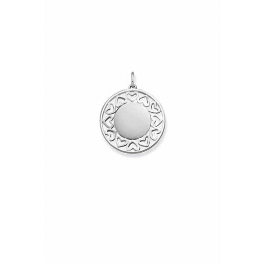 Love Bridge Sterling Silver Heart Pendant