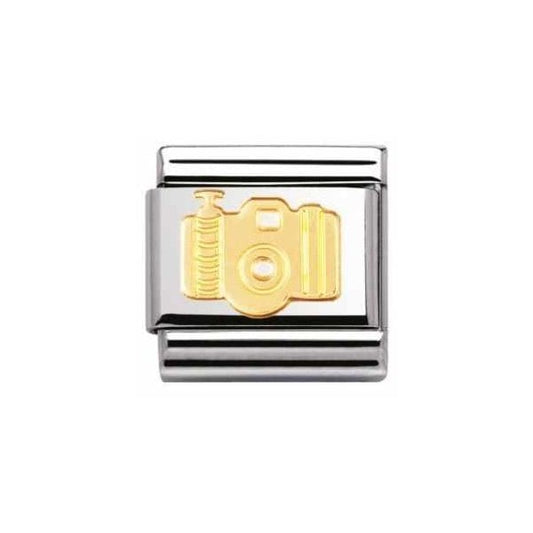 Gold Camera Charm