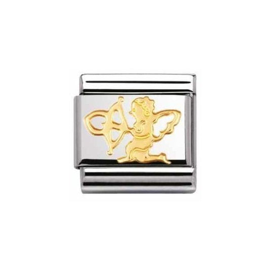 Gold Cupid Charm