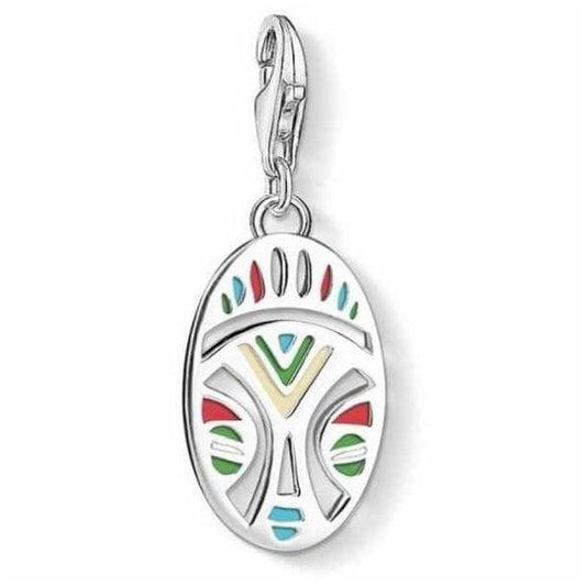 Charm pendant "African mask"