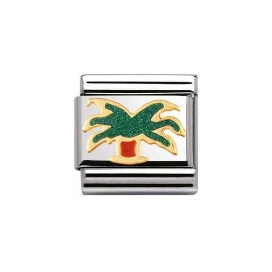 Gold Palm Tree Charm