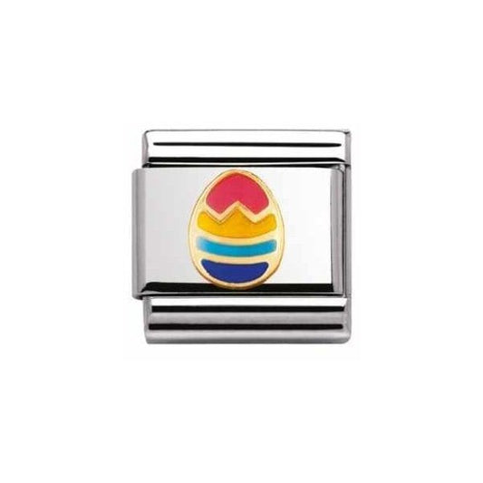 Gold Easter Egg Charm