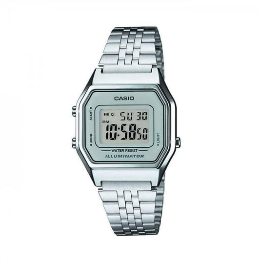 Stainless Steel Classic Digital Watch