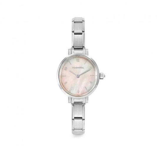 Ladies Quartz Paris Watch Pink mother-of-pearl