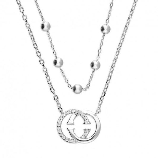 Sterling Silver Necklace 38-41cm