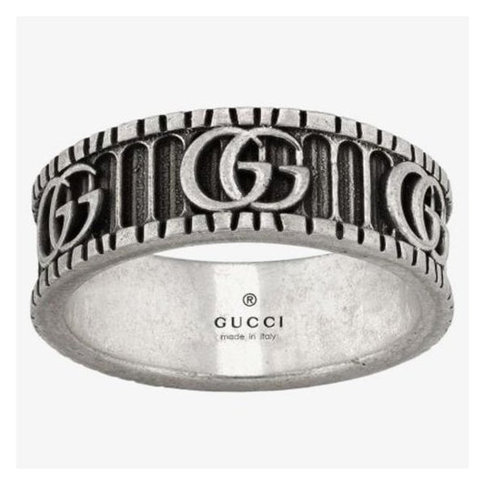 Sterling Silver GG Running Ring - 8mm