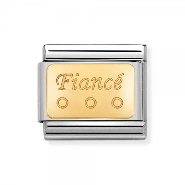 Gold Fiancé Charm