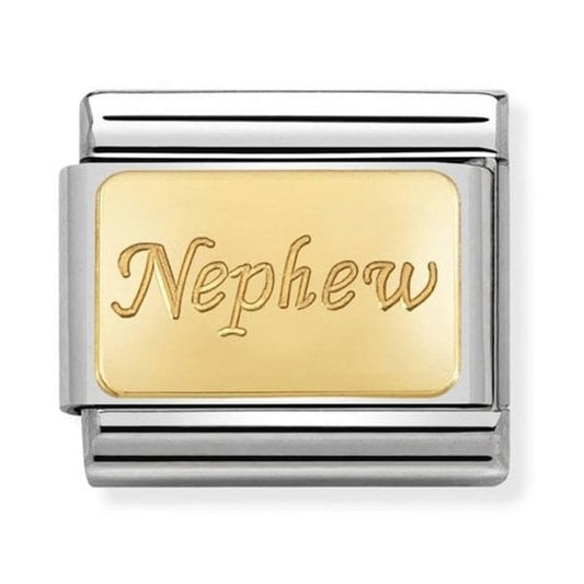 Gold Nephew Charm