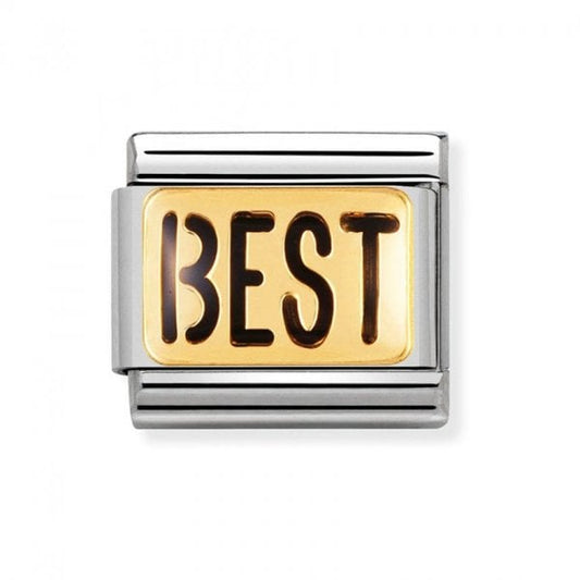 Gold Best Charm