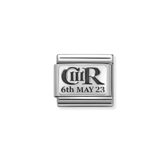 King Charles 2023 Coronation Silver Charm