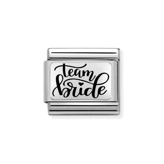 Silver Team Bride Charm