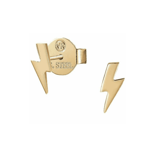 STARDUST Lightening Bolt Earrings Rose