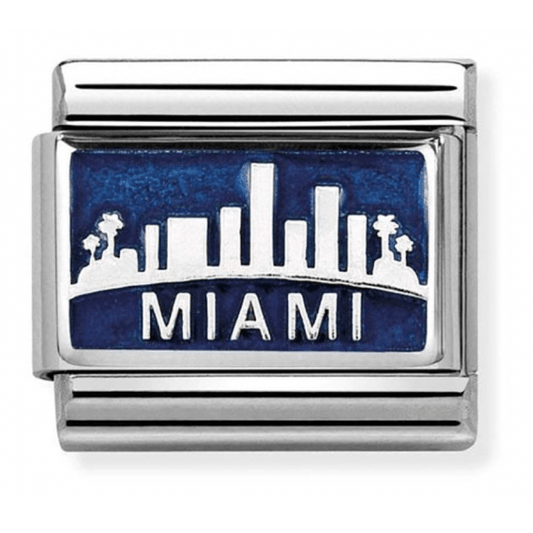 Silver Miami Charm