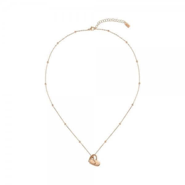 Soulmate Gold-Tone Hearts Necklace