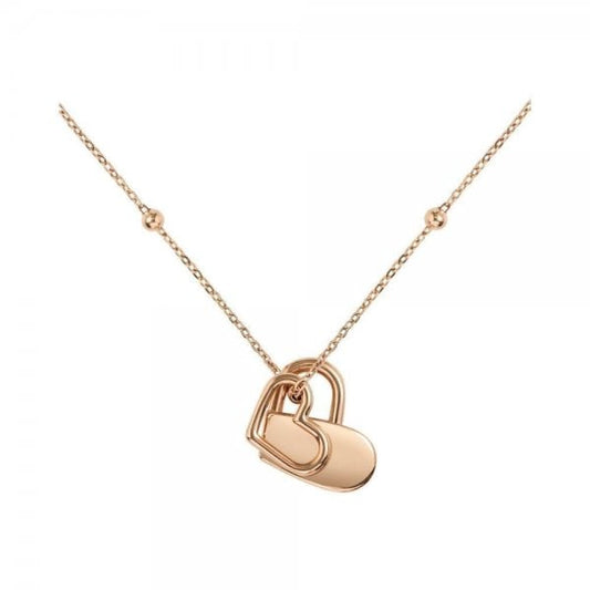 Soulmate Gold-Tone Hearts Necklace