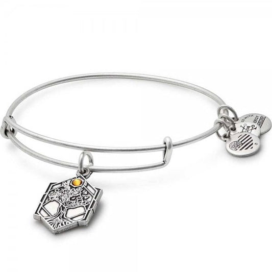 Tree of Life Silver Bangle