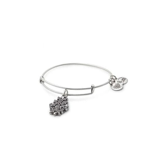 Armenian Cross Silver Bangle