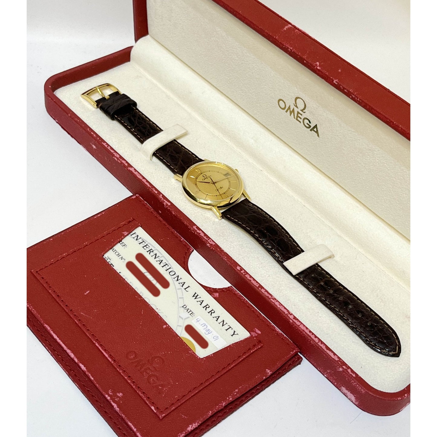 Men's Gold De Ville 7320.14.1