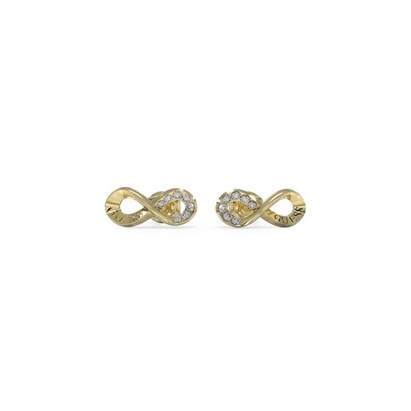 Endless Dream Gold Stud Earrings
