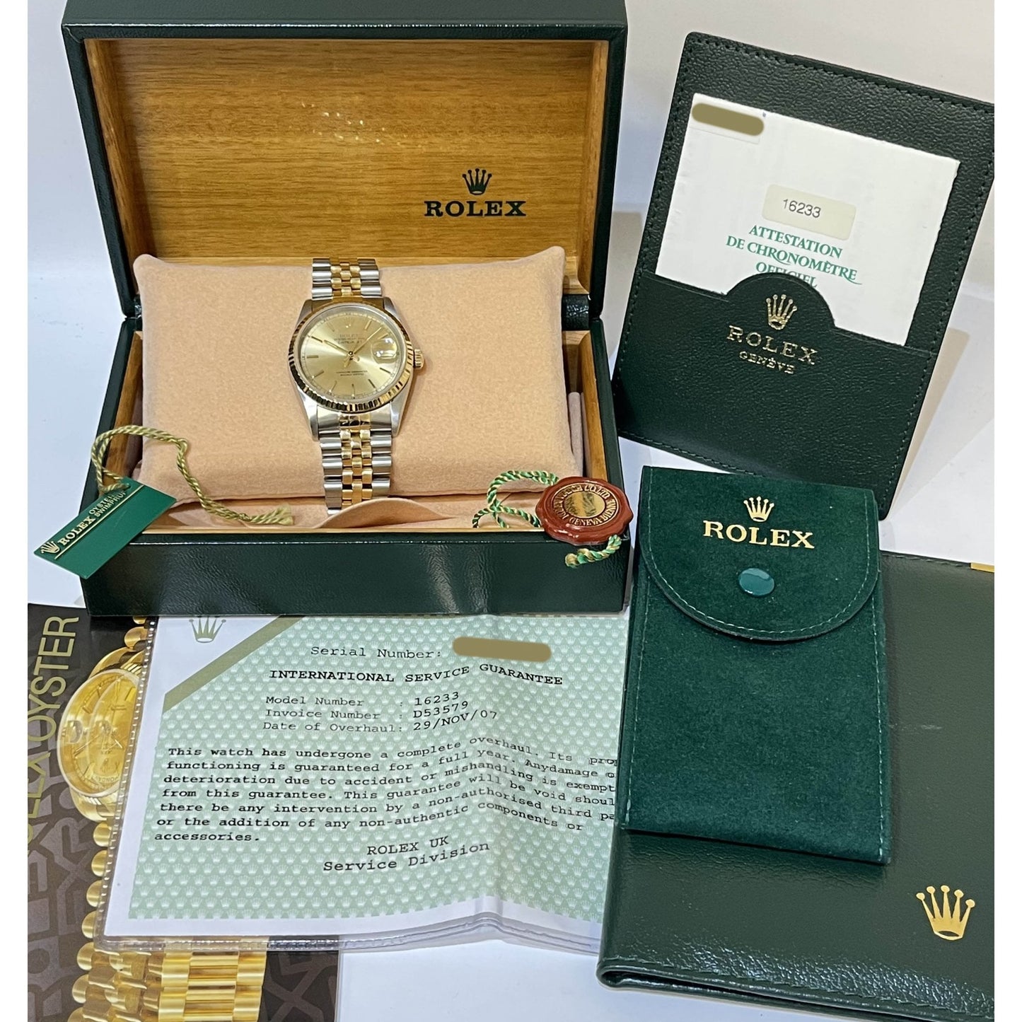 Men's Bi-Metal DateJust 16233