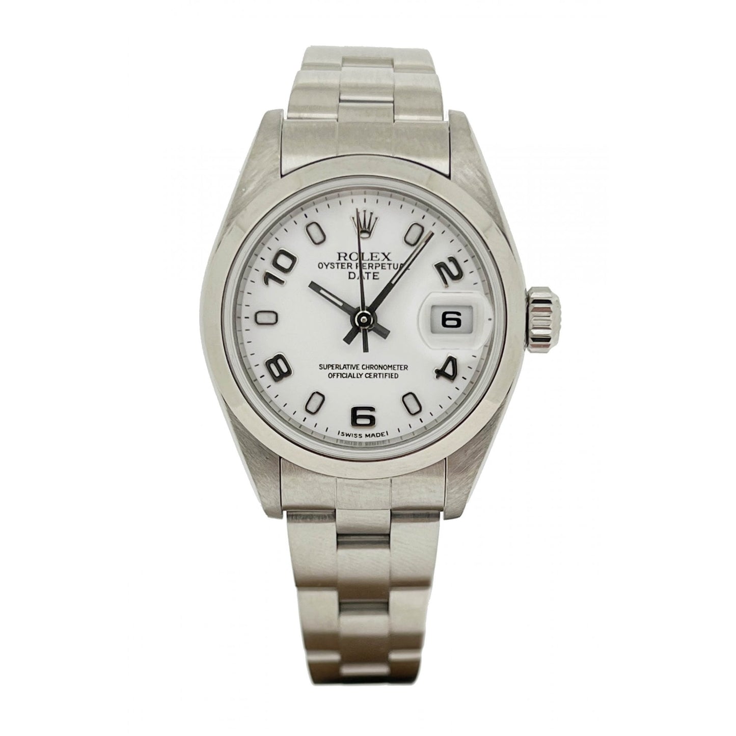 Ladies Steel Oyster Perpetual Date 79160