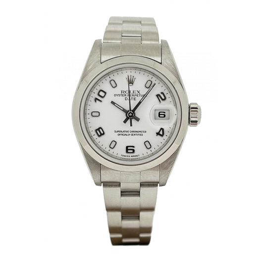 Ladies Steel Oyster Perpetual Date 79160
