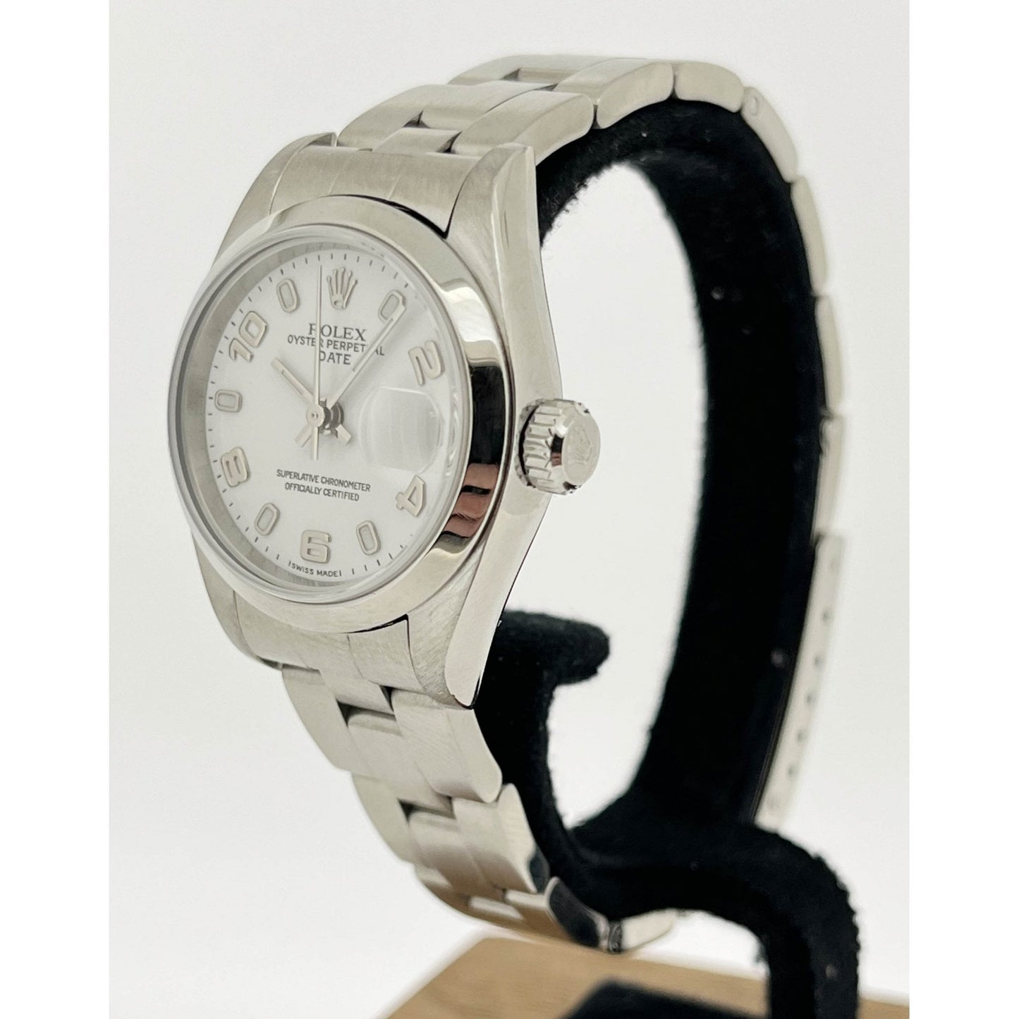 Ladies Steel Oyster Perpetual Date 79160